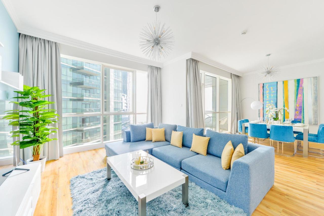 Al Bateen - Ultra Luxury Jbr - Private Beach And Pool Дубай Екстериор снимка