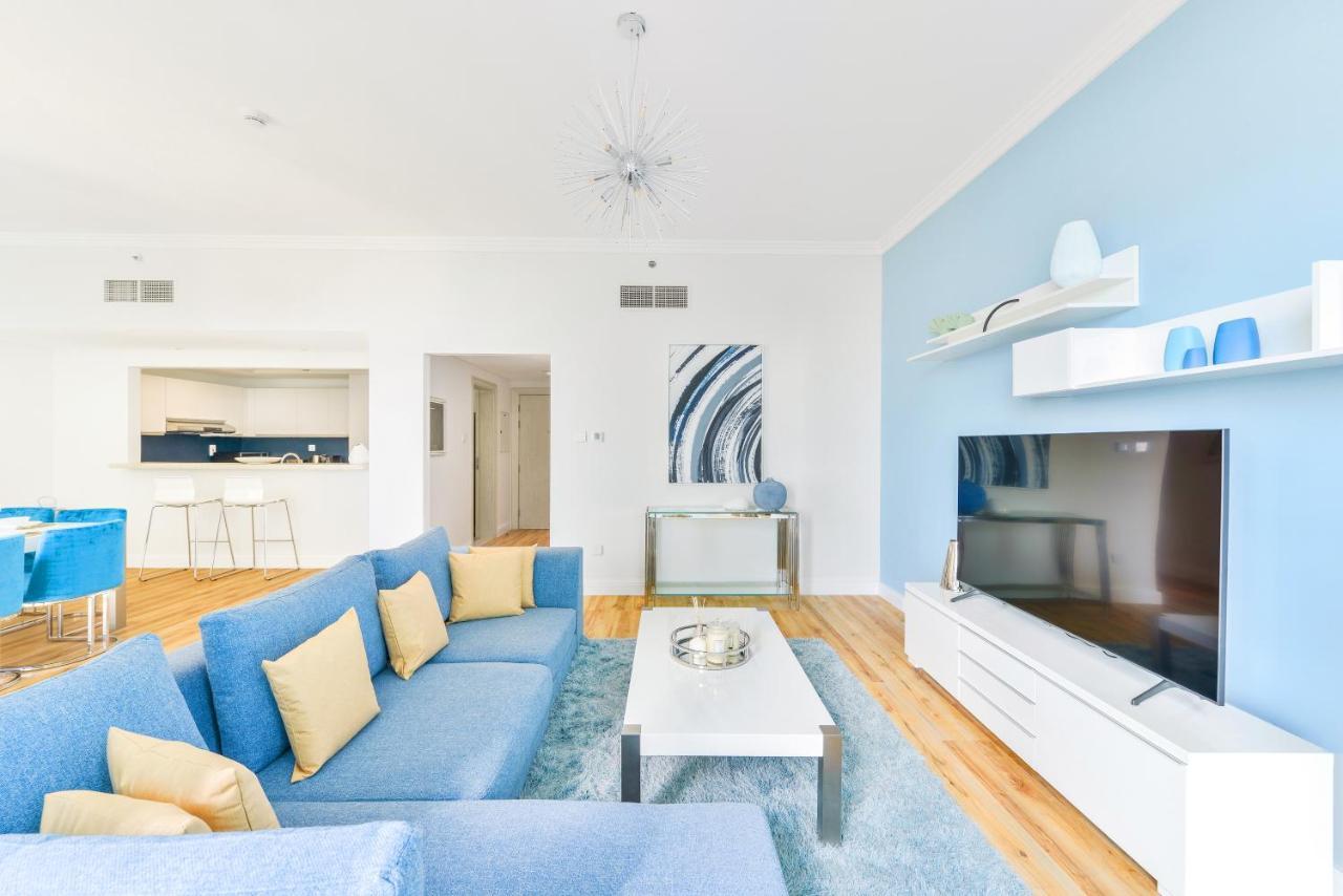 Al Bateen - Ultra Luxury Jbr - Private Beach And Pool Дубай Екстериор снимка