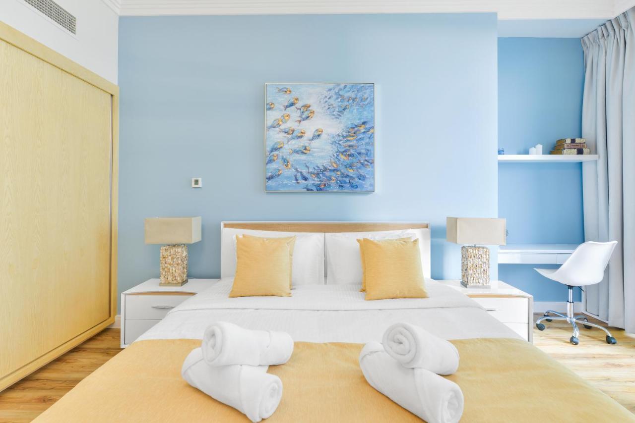 Al Bateen - Ultra Luxury Jbr - Private Beach And Pool Дубай Екстериор снимка